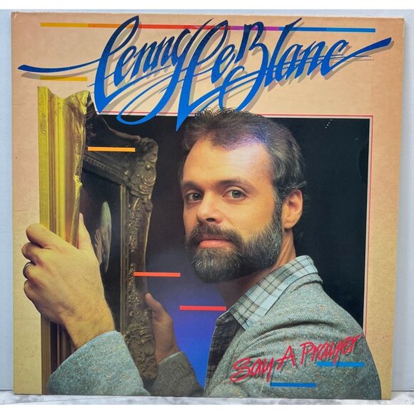 Lenny LeBlanc Say A Prayer Vinyl LP Religious Christian 1983 Heartland Records - Picture 4 of 6